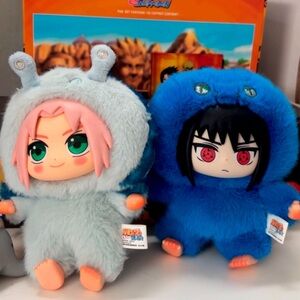 TOP TOY Naruto Beast Party Series Plush Blind
Box Confirmed Labubu Naruto x2